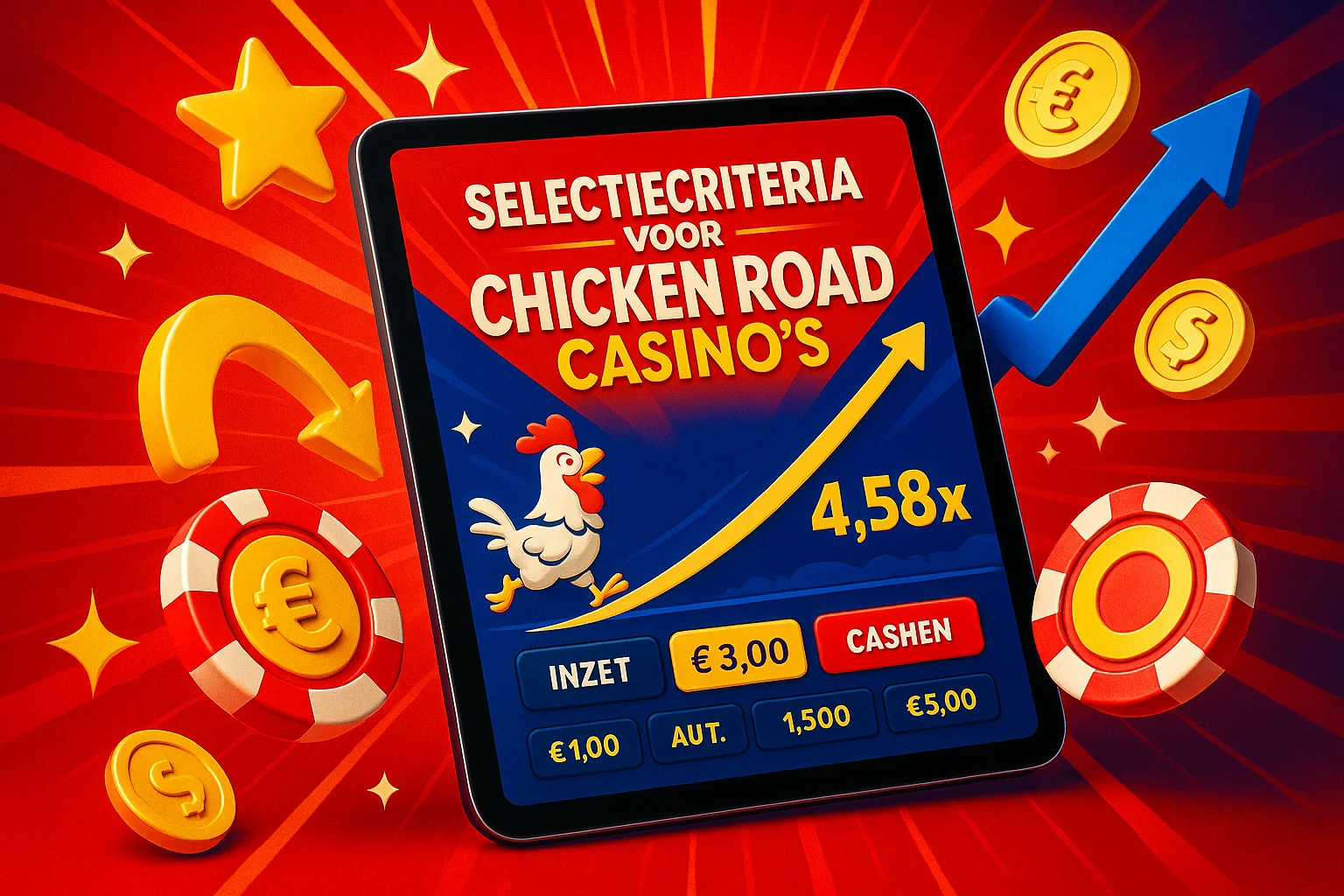 Selectiecriteria voor Chicken Road Casino's